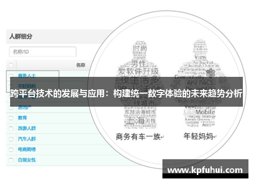 跨平台技术的发展与应用：构建统一数字体验的未来趋势分析